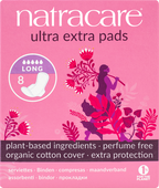 Damenbinden ultra extra pads long mit Flügeln 8 Stk