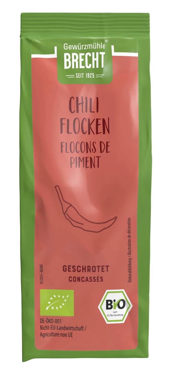 Chili Flocken geschrotet NFB 45 g