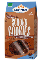 Schoko Cookies VK-Dinkel mit Zartbitter 150 g