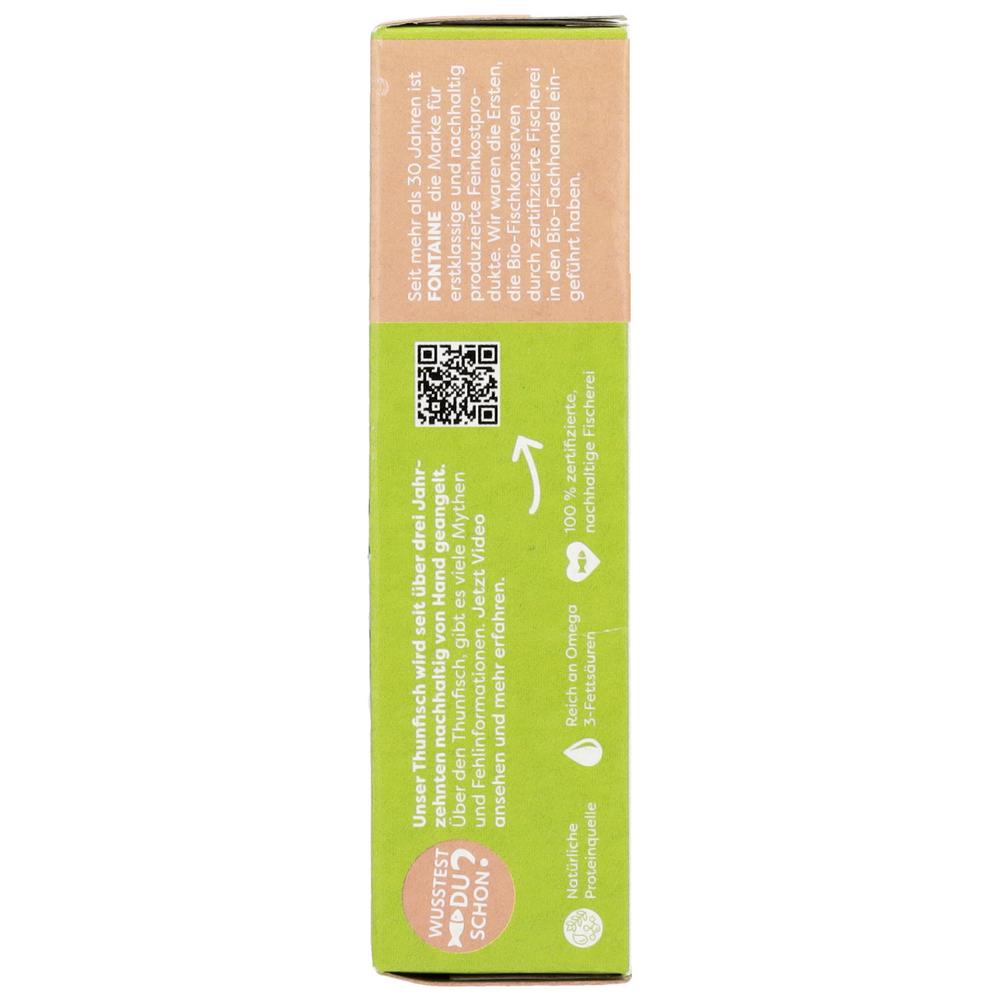 Thunfisch hell in Bio-Olivenöl 120 g