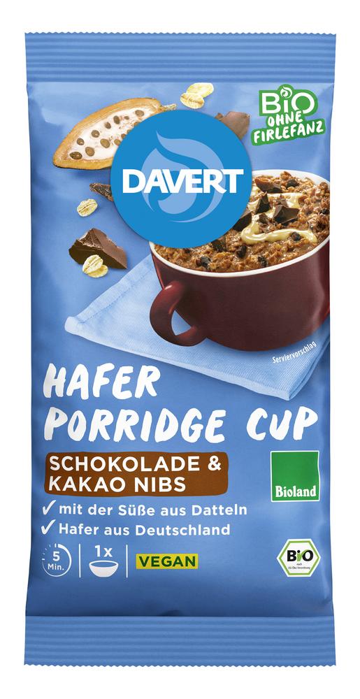 Porridge-Cup Schokolade & Kakao Nibs 65 g