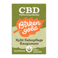 CBD Zahnpflege Kaugummi Pfefferminze plastikfrei 2 28 g